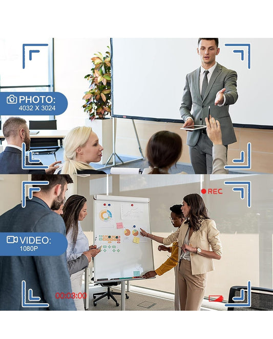 Spy Camera Pen 1080P HD Mini Hidden Pen Camera Portable Pocket Spy Camera Picture Taking and Video Loop Recording Mini Nanny Cam for Home Office Class