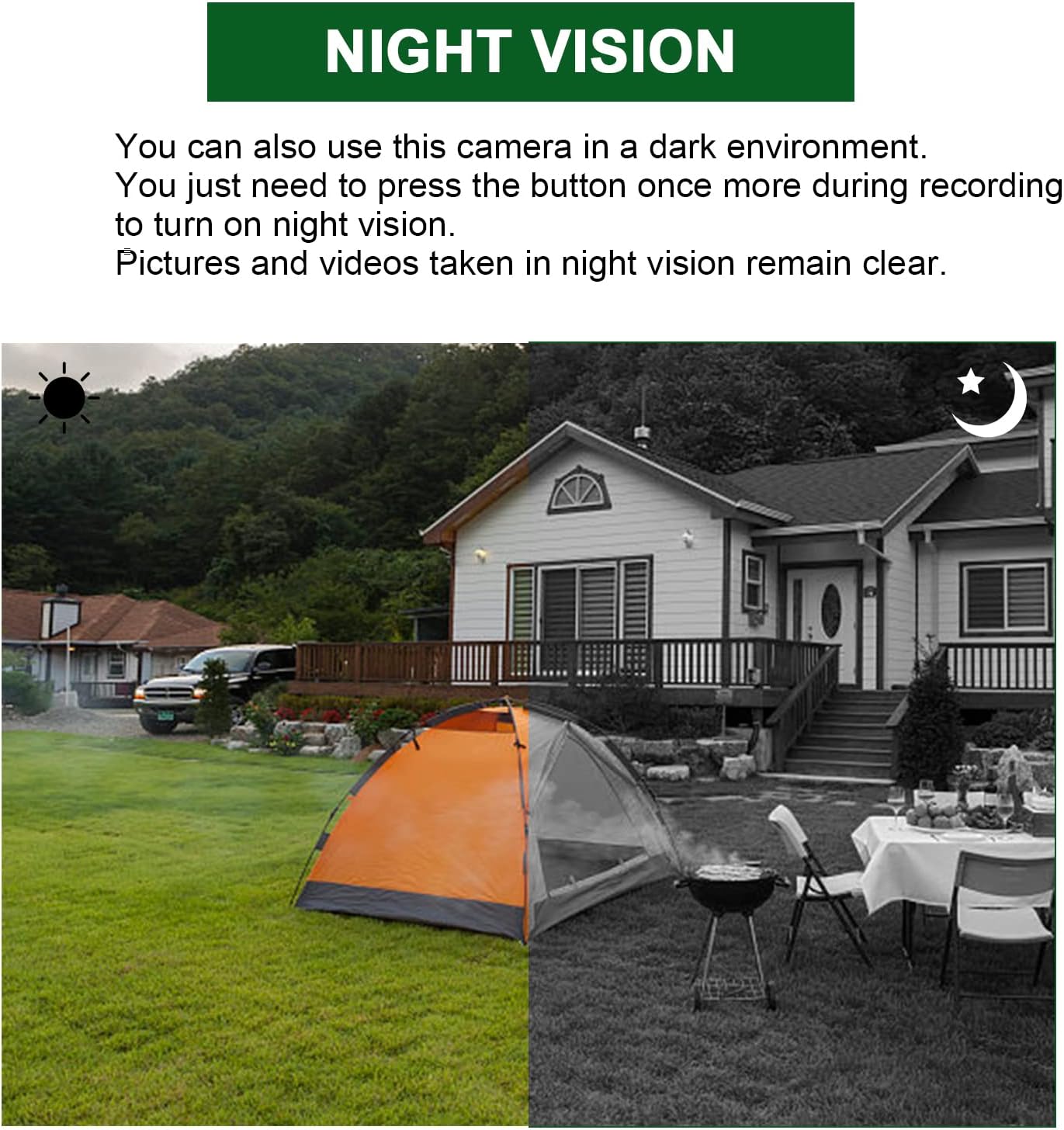H2 Power Bank Hidden Camera, 5000mAh Spy Camera, Nanny Cam, Portable Mini Cam with Night Vision, Motion Detection for Office Home Surveillance, No WiFi Function