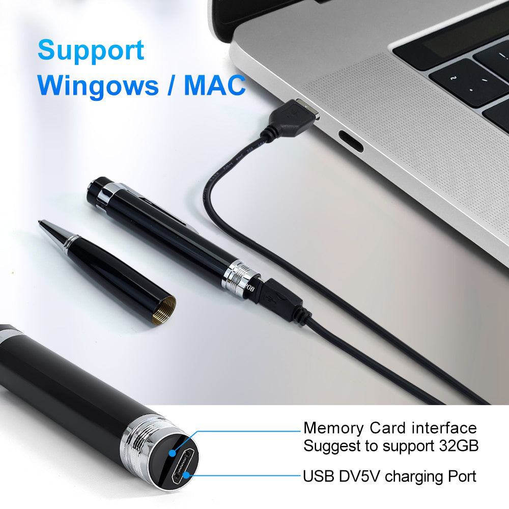 1080P Mini Camera ,Pen Camcorder, Portable voice Recorder