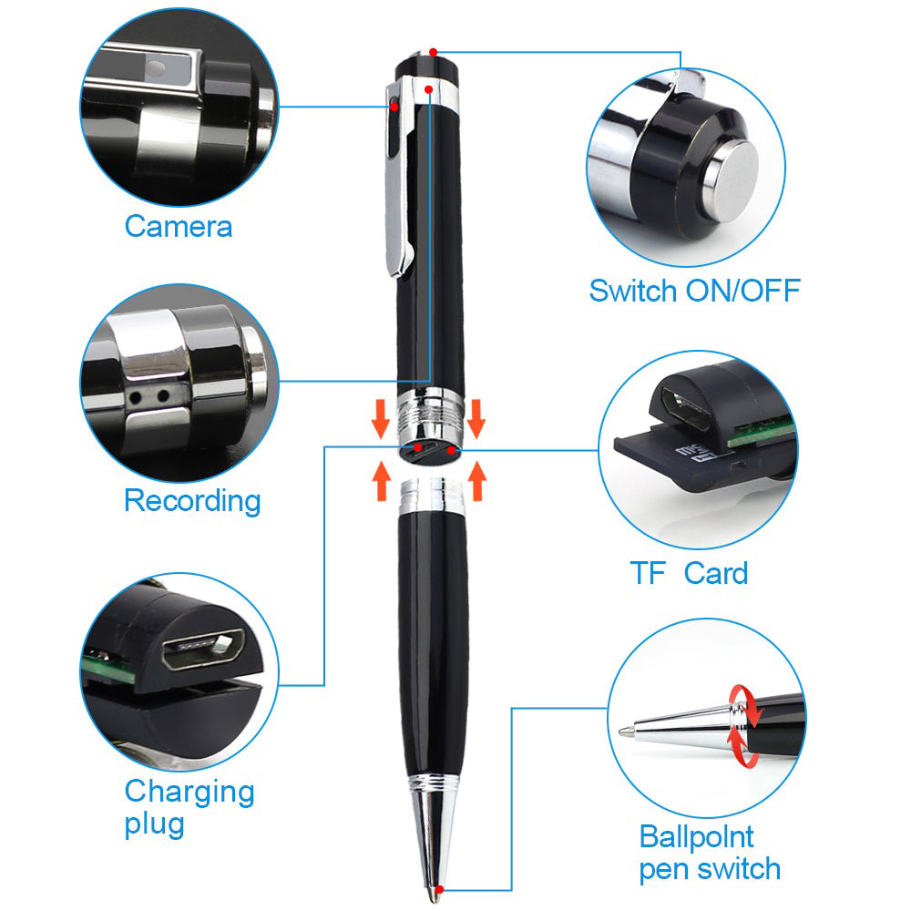 1080P Mini Camera ,Pen Camcorder, Portable voice Recorder