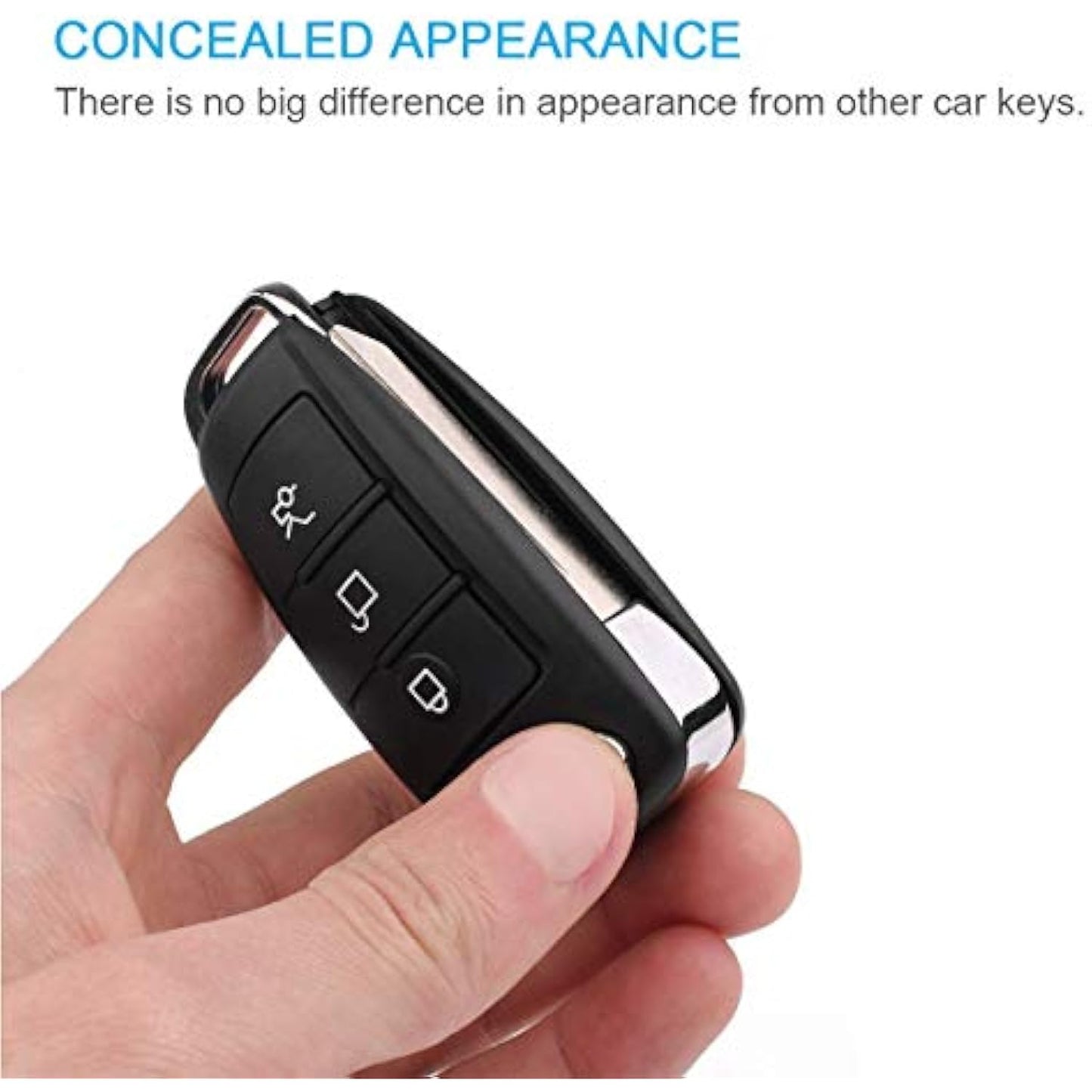Hidden Camera,Mini Spy Camera HD 1080P Security Camera Car Keychain Portable Video Recording Nanny Cam with Night Vision Motion Detection Gravity Sensor for Home Office Outdoor